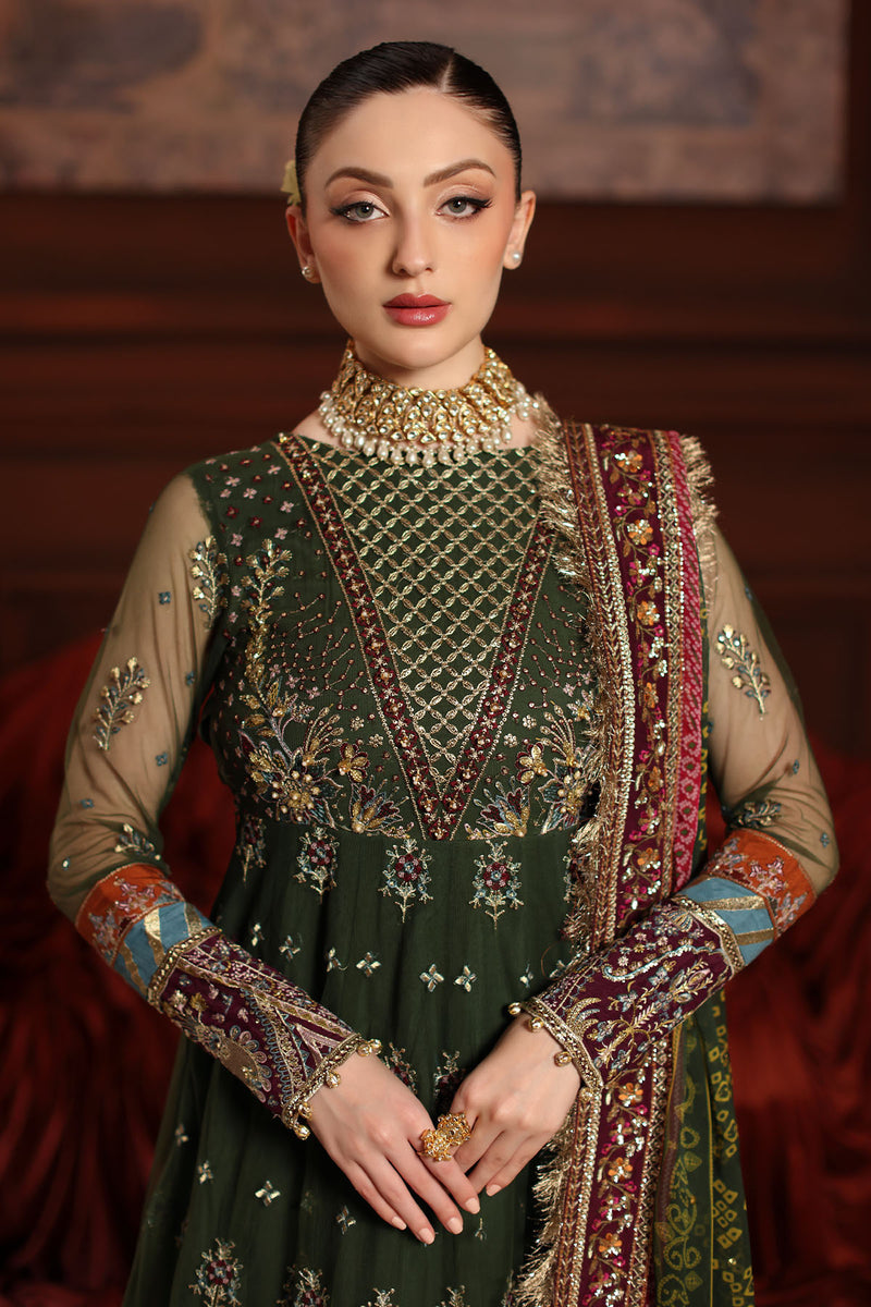 NL-89 | Alfaaz Hand Embroidered Collection By Nureh