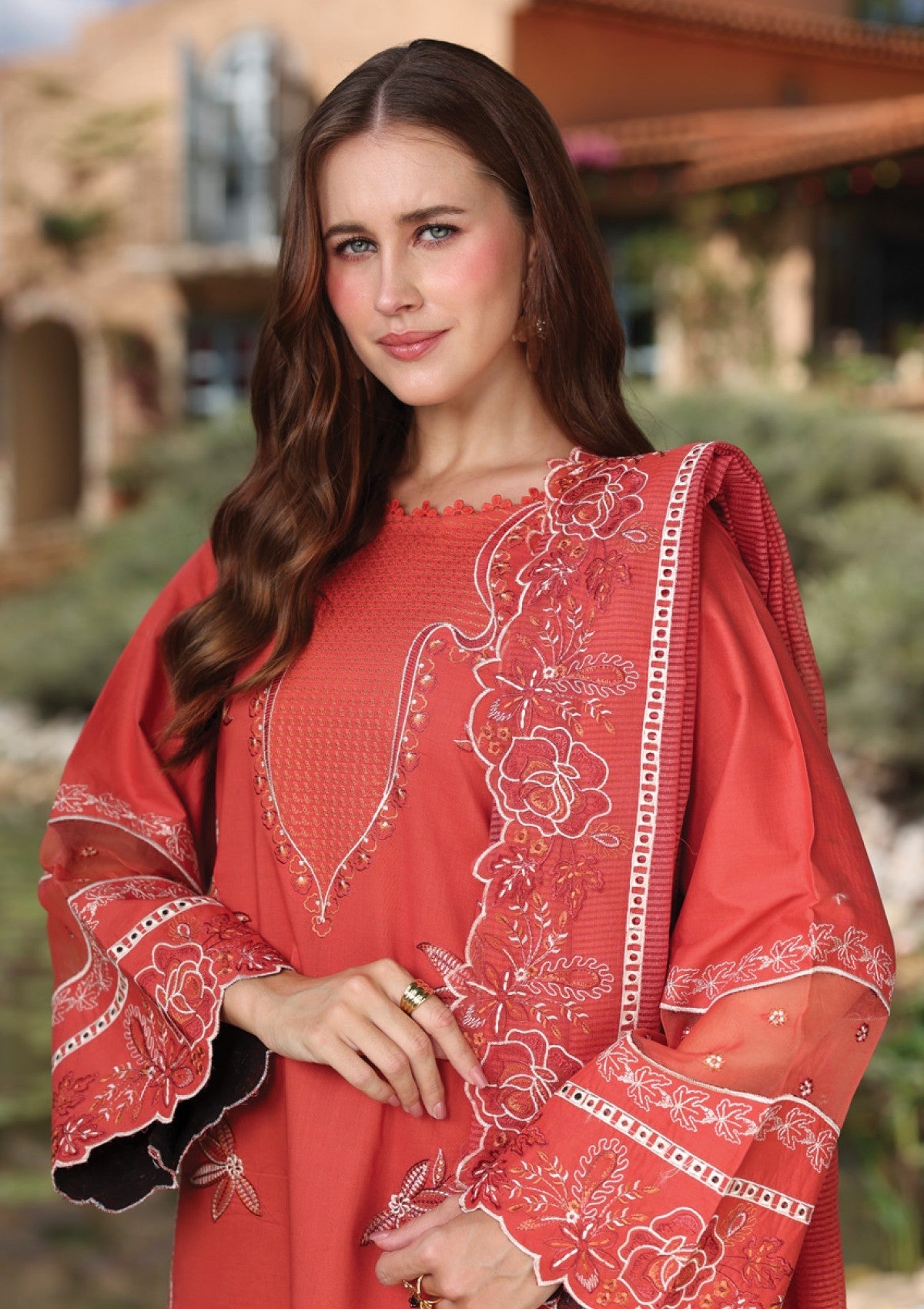 Elva | Raaya Luxury Embroidered Lawn By Rangrasiya