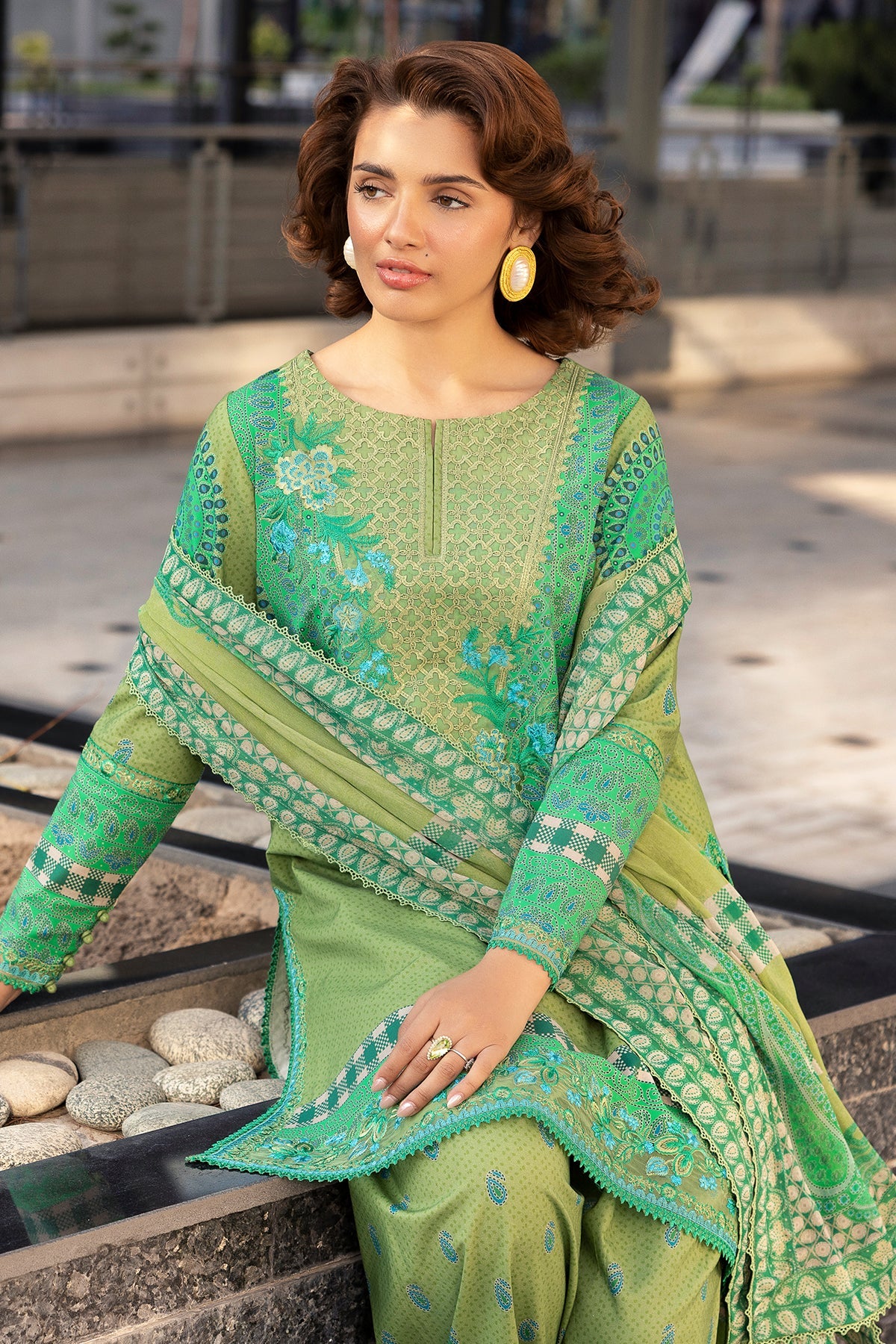 IN6-02 | Infinity Unstitched Embroidered By Charizma