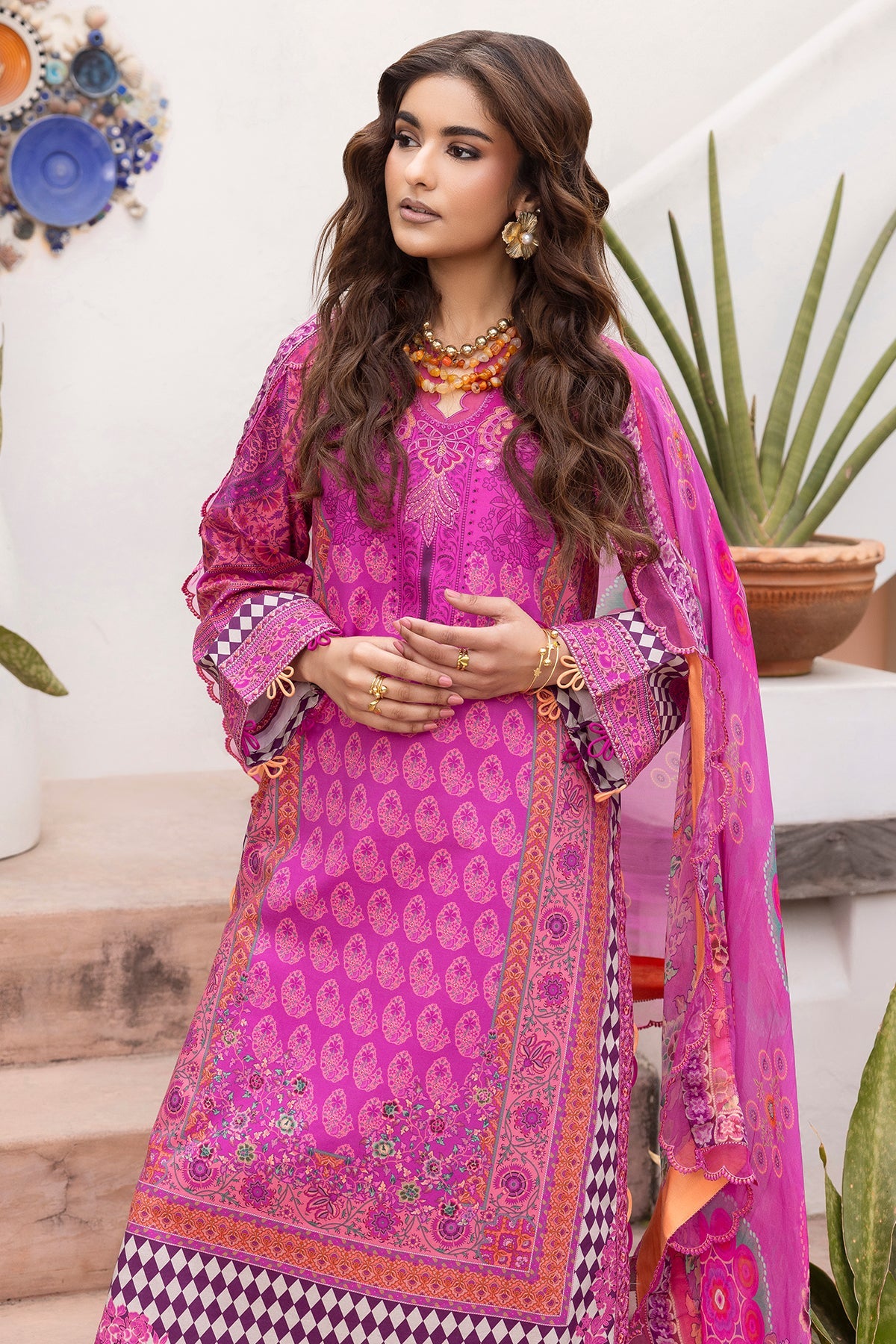 CAD6-09 | Andaaz Unstitched Lawn '26 By Charizma
