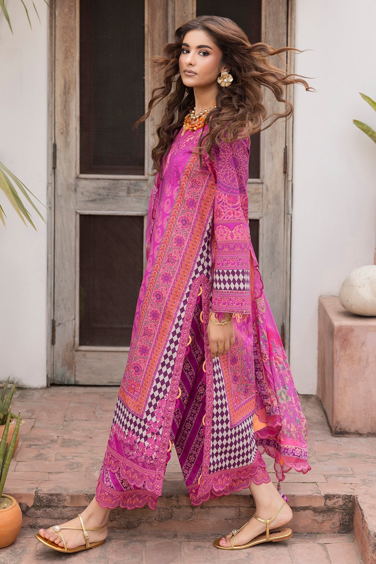 CAD6-09 | Andaaz Unstitched Lawn '26 By Charizma