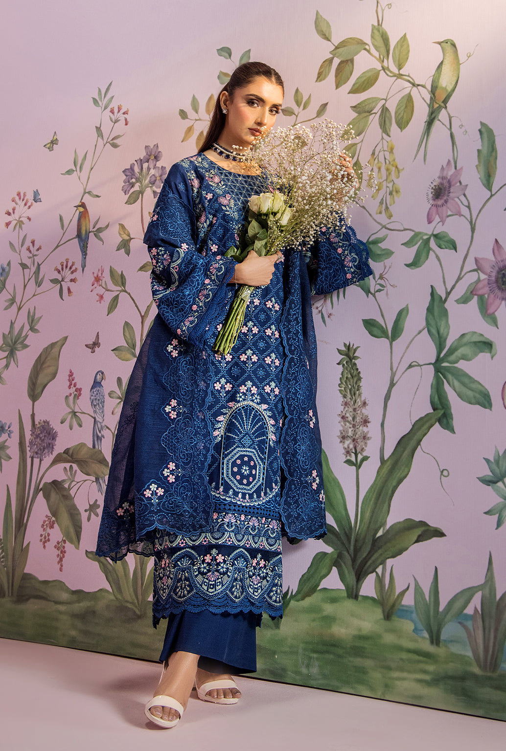 Eliza | Eid Edit Tropical Silk By Saad Sheikh