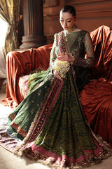 NL-89 | Alfaaz Hand Embroidered Collection By Nureh