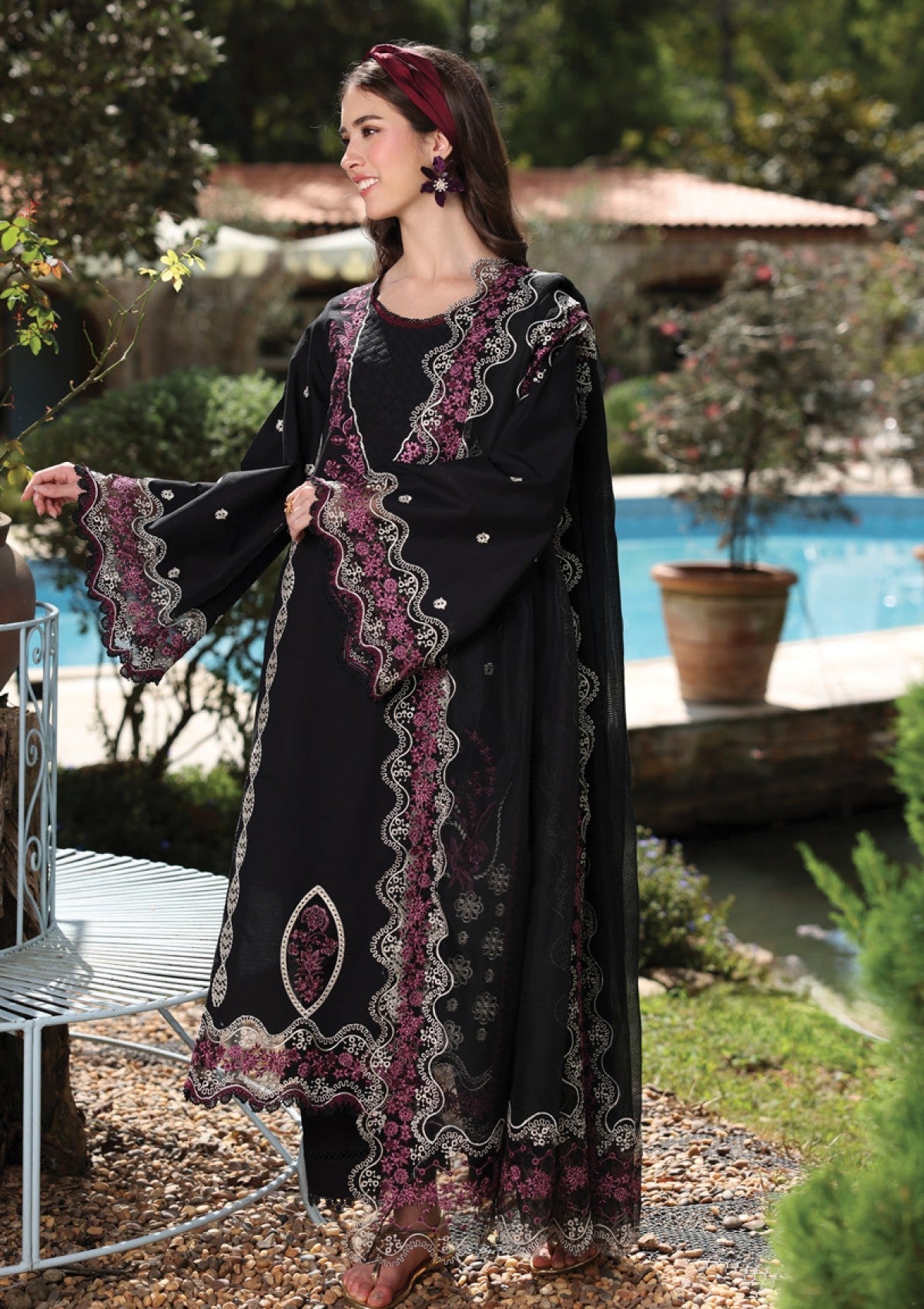 Abigaill | Raaya Luxury Embroidered Lawn By Rangrasiya