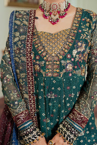 EMBROIDERED CHIFFON CH13-03 STITCHED BY BAROQUE