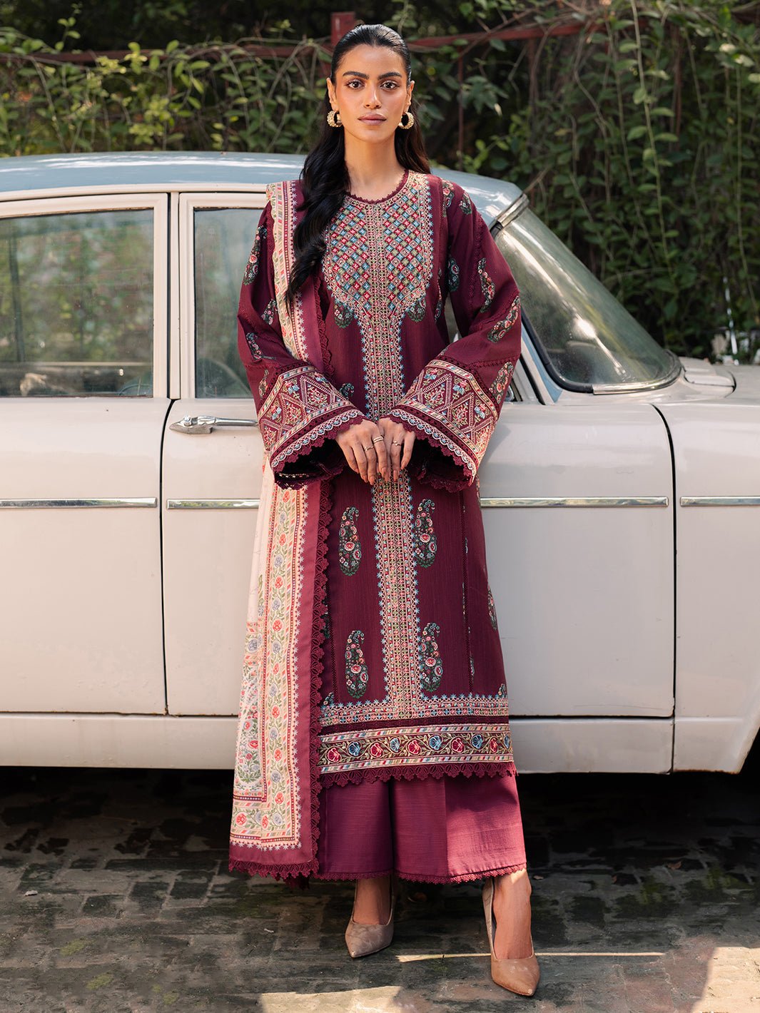 57 - A | Winter | Diara By Bin Ilyas - Rabbani Cloth House