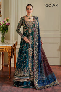 EMBROIDERED CHIFFON CH13-03 STITCHED BY BAROQUE