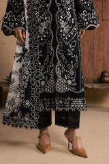 NE-265 | Koyal Unstitched 3PC By Nureh
