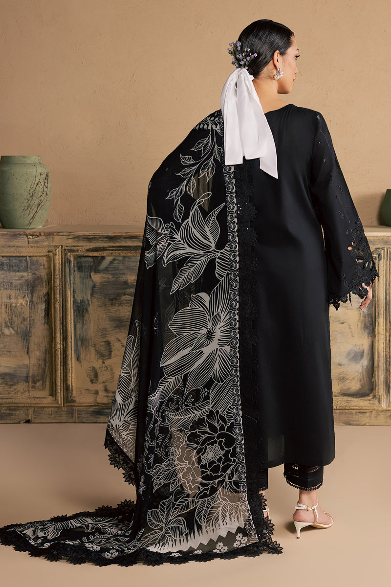 NE-266 | Koyal Unstitched 3PC By Nureh