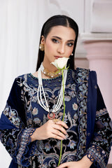 ZAM - 01 | Andaz E Makhmal Velvet Collection By Zebtan