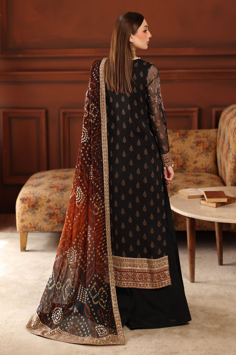 NL-93 | Alfaaz Hand Embroidered Collection By Nureh