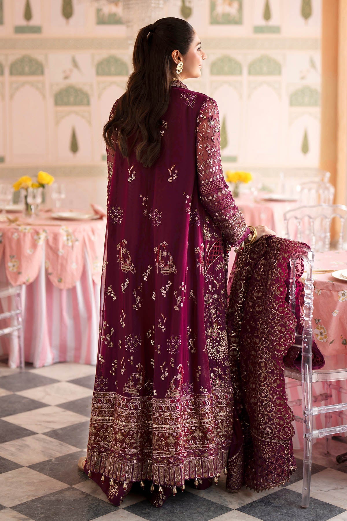 NL-97 Nur | Jhoomro Unstitched By Nureh