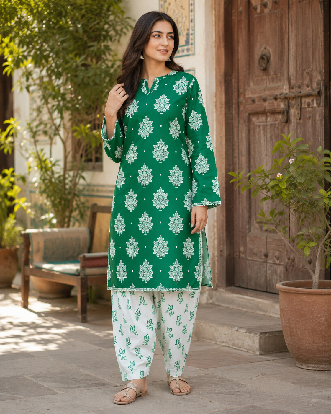 D# - 03 | Azadi Two Piece Fresh Print