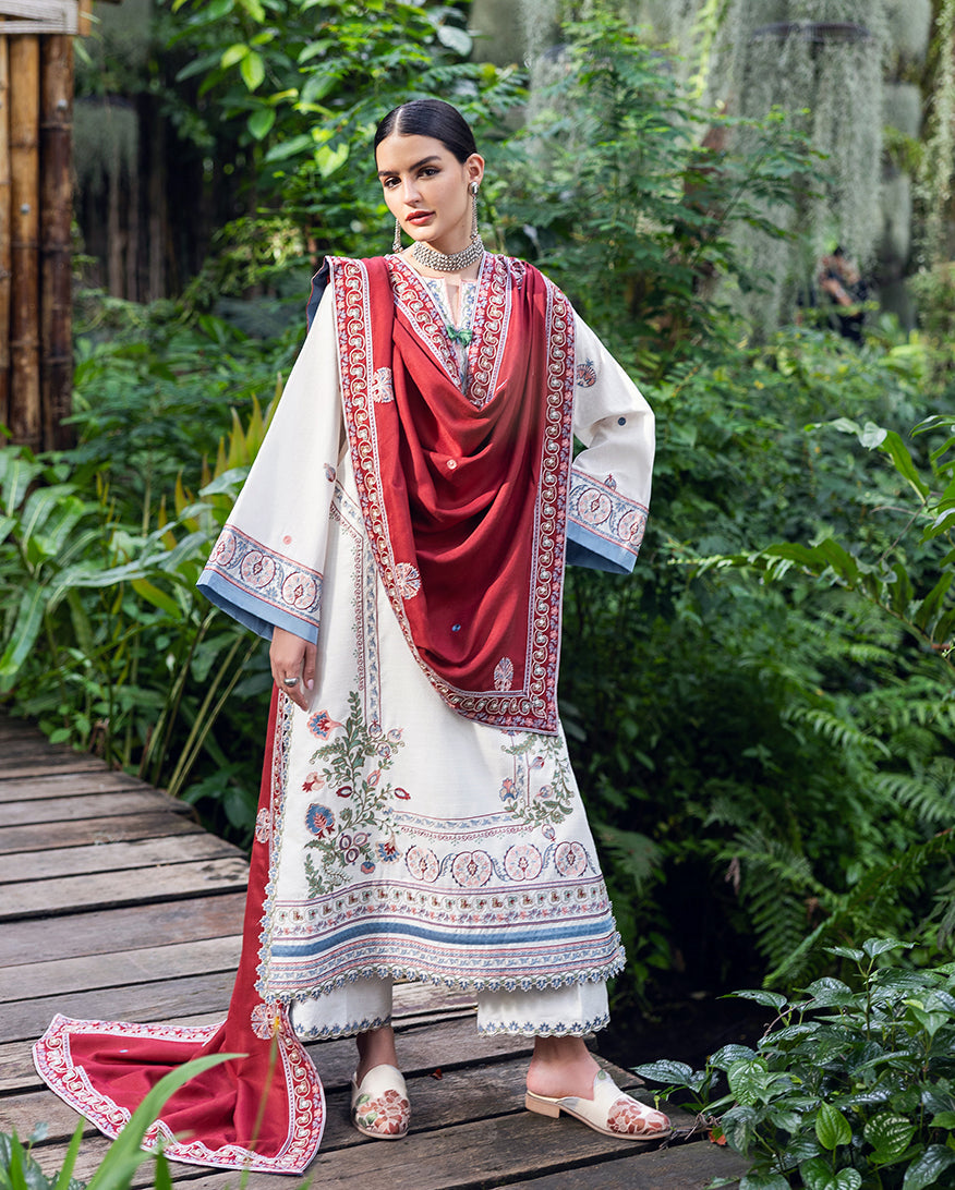 Coper Blaze - Symphony Hemline Unstitched by Mushq