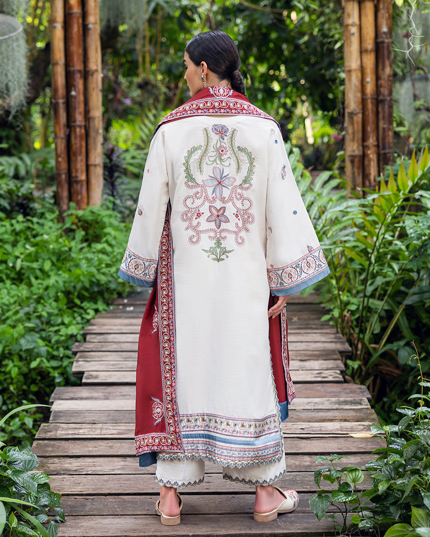 Coper Blaze - Symphony Hemline Unstitched by Mushq