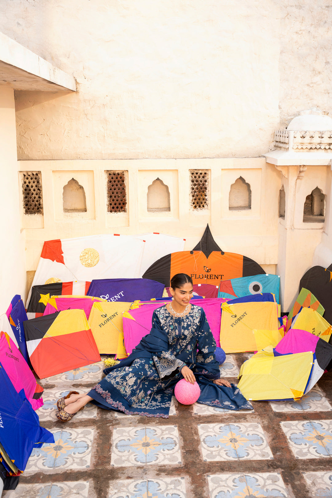 FBC - 8B | Basant Chiken Kari Lawn By Florent