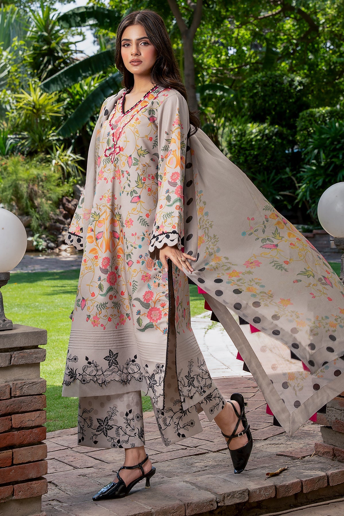 D# - 25 | C-Print Printed Lawn C-Print Vol 3 By Charizma