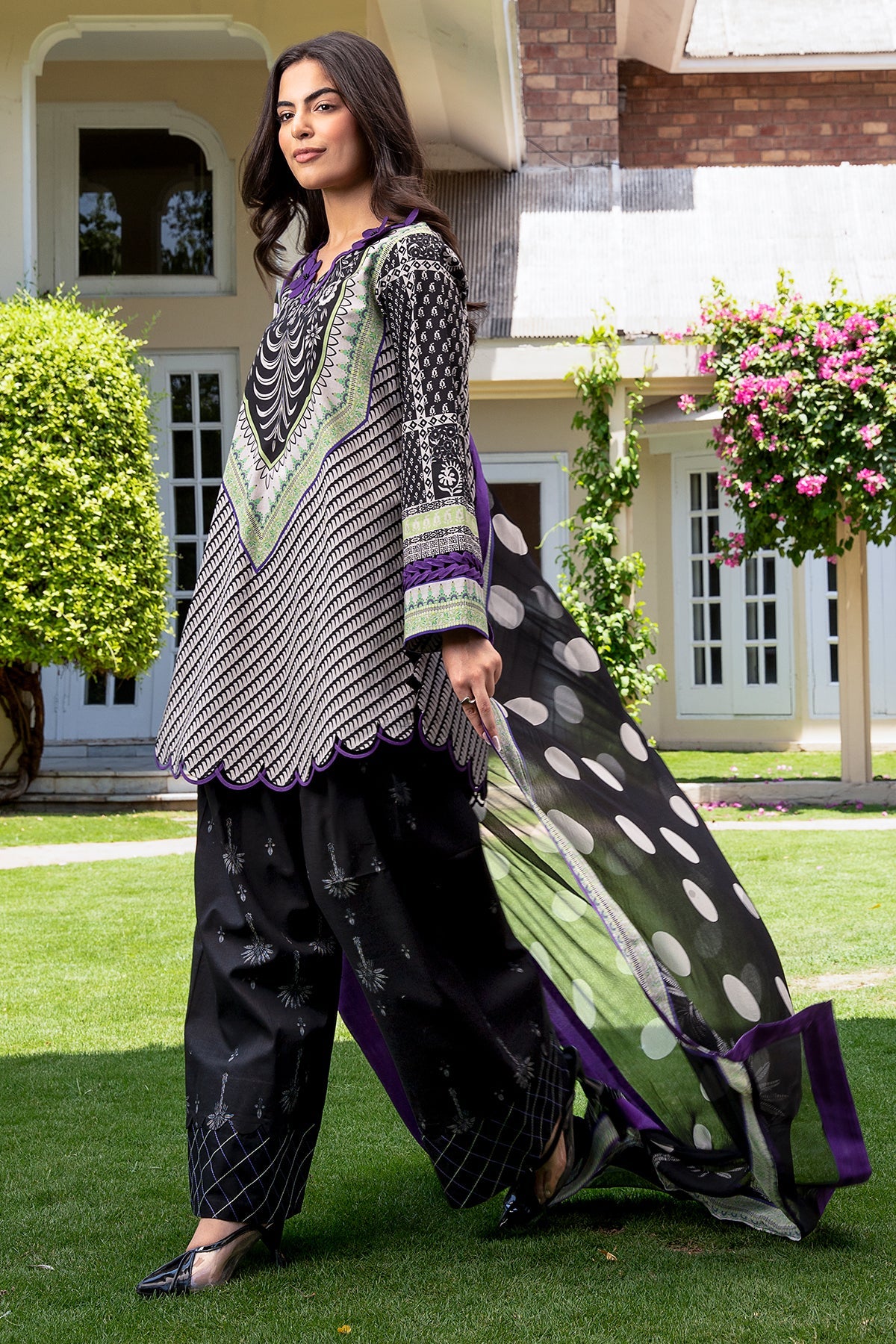 D# - 24 | C-Print Printed Lawn C-Print Vol 3 By Charizma