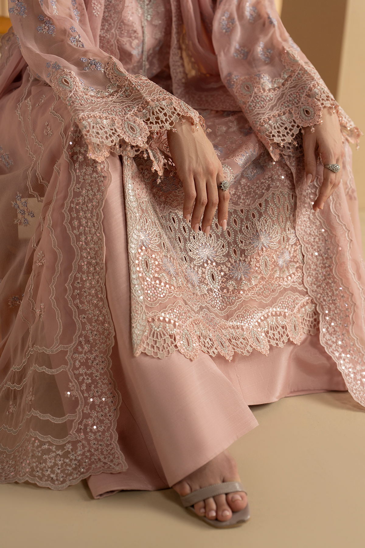 Blush Rose | Purkashish Embroidered By Lavish