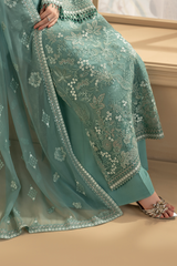 Aqua Mist | Purkashish Embroidered By Lavish