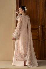 Peach Élan | Purkashish Embroidered By Lavish