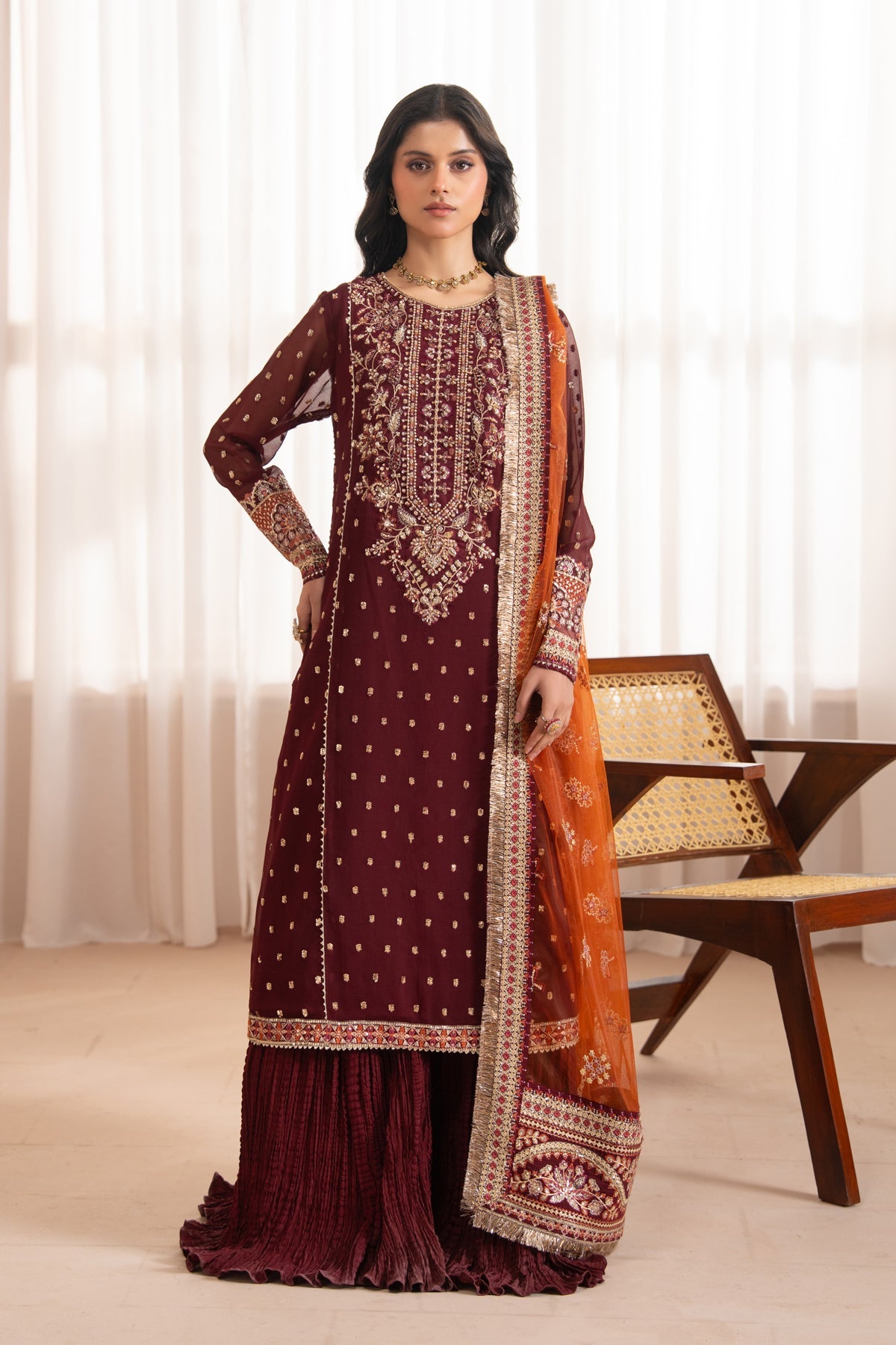 Lisha | Formal Unstitched Dress By Xenia