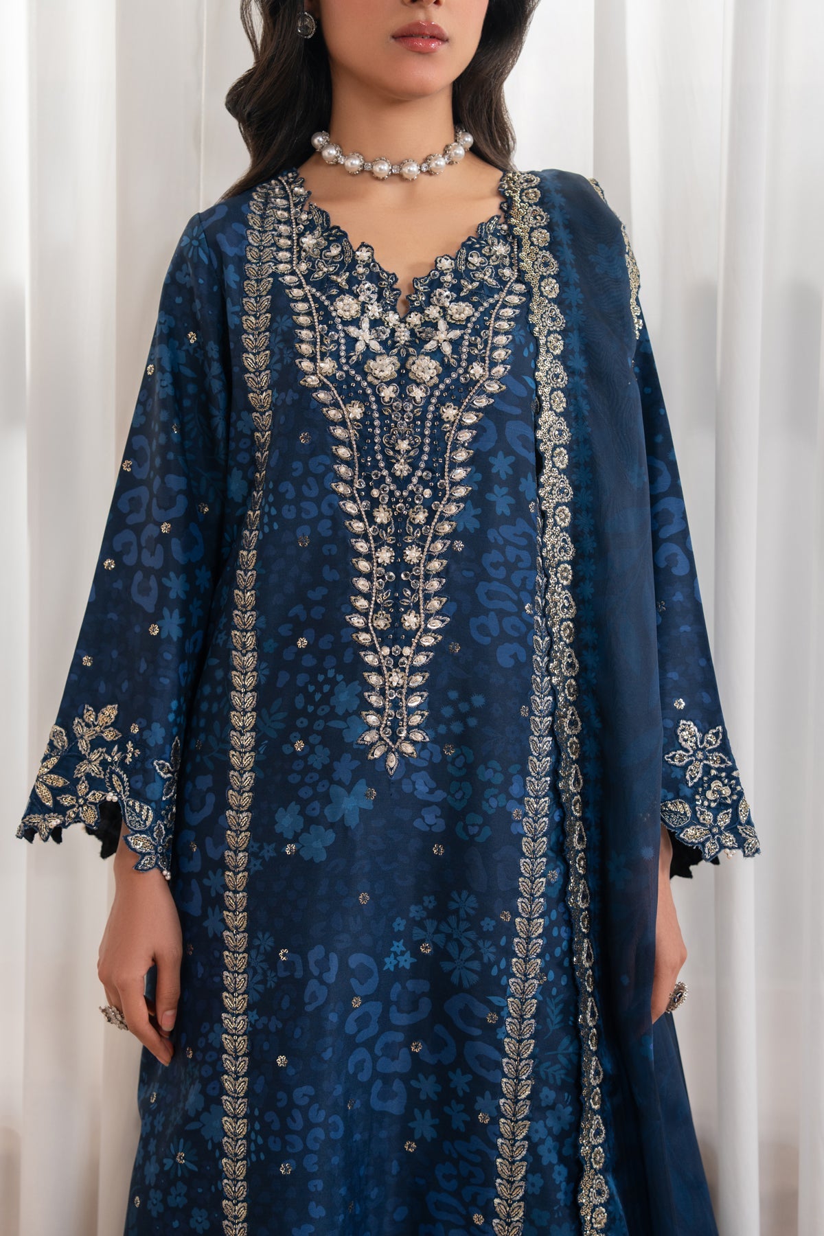 Ryelle - Unstitched Embroidered By Xenia