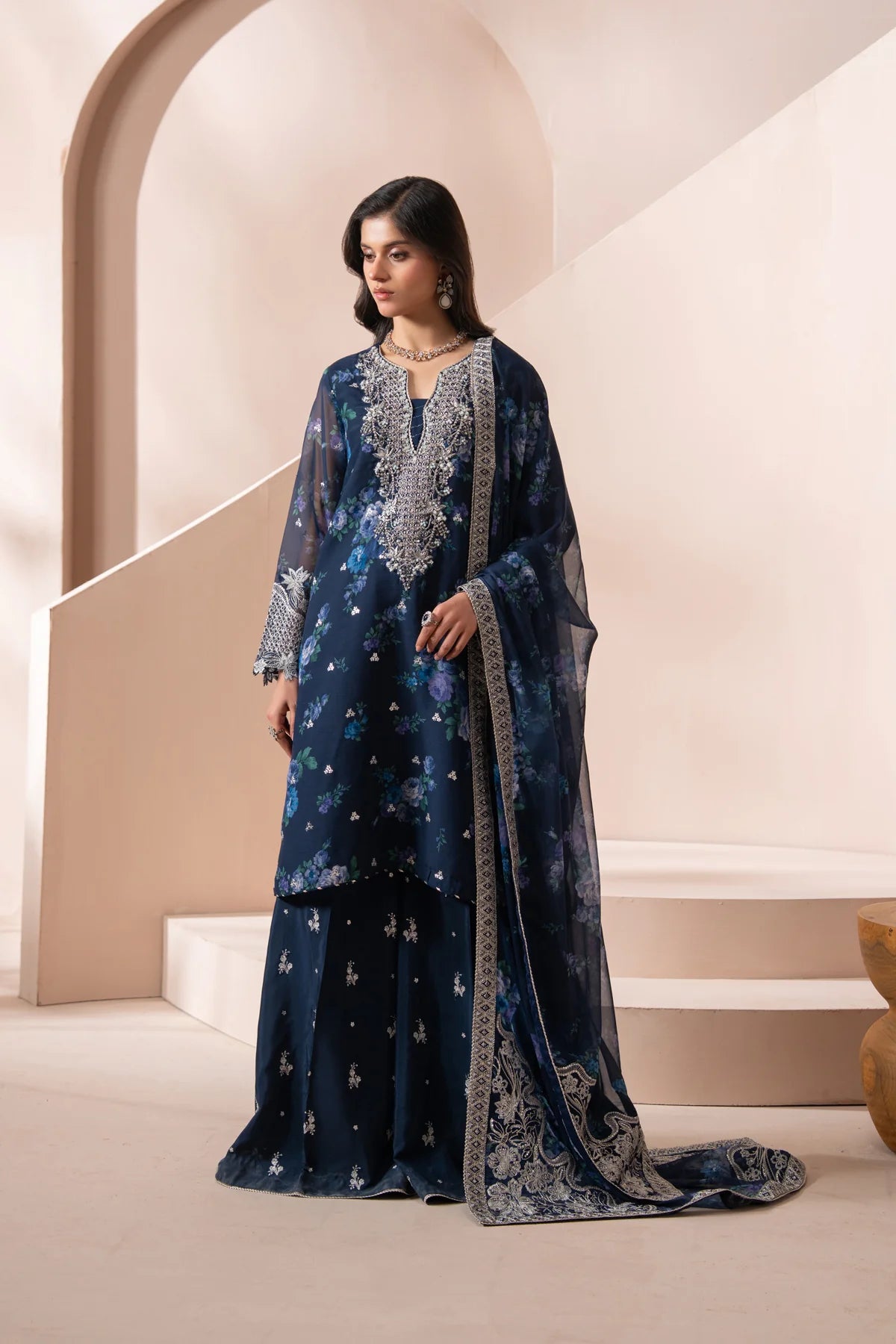 Omaira | Unstitched Dress By Xenia