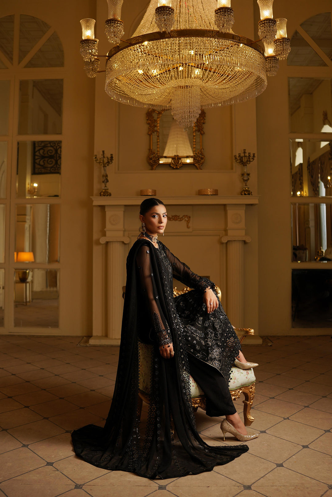 9005 - Aarzu Luxury Chiffon By Maryams