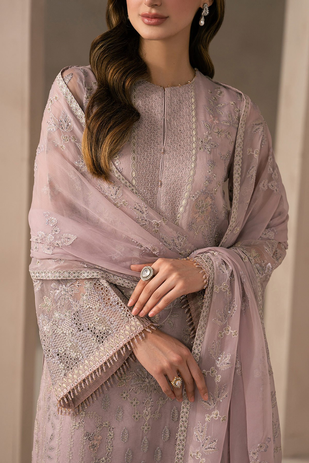 Pink Blossom | Izhare Muhabbat Embroidered Collection By Lavish