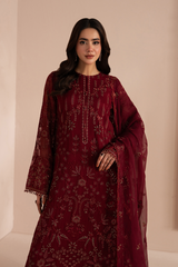 Red Ruby | Izhare Muhabbat Embroidered Collection By Lavish