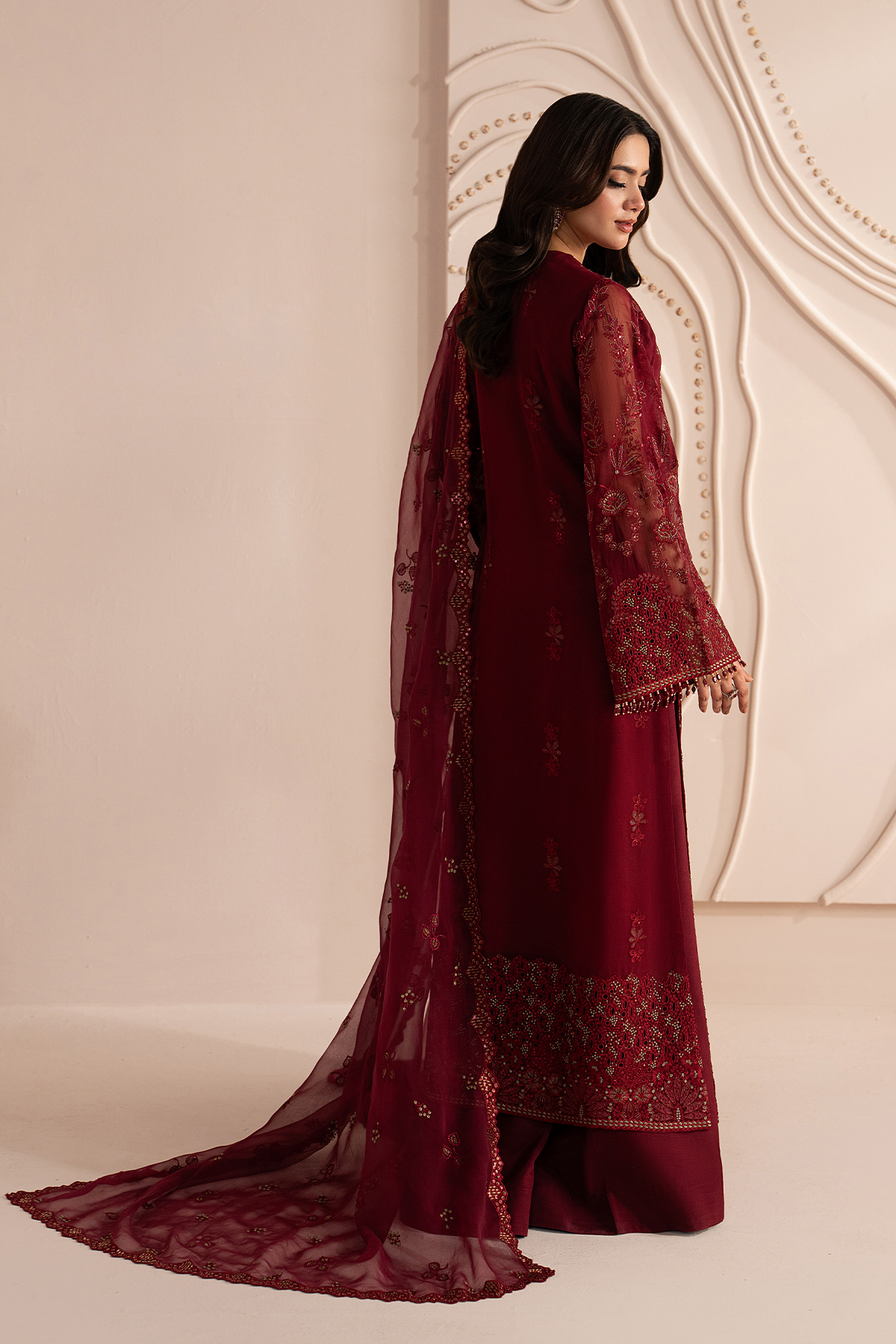 Red Ruby | Izhare Muhabbat Embroidered Collection By Lavish