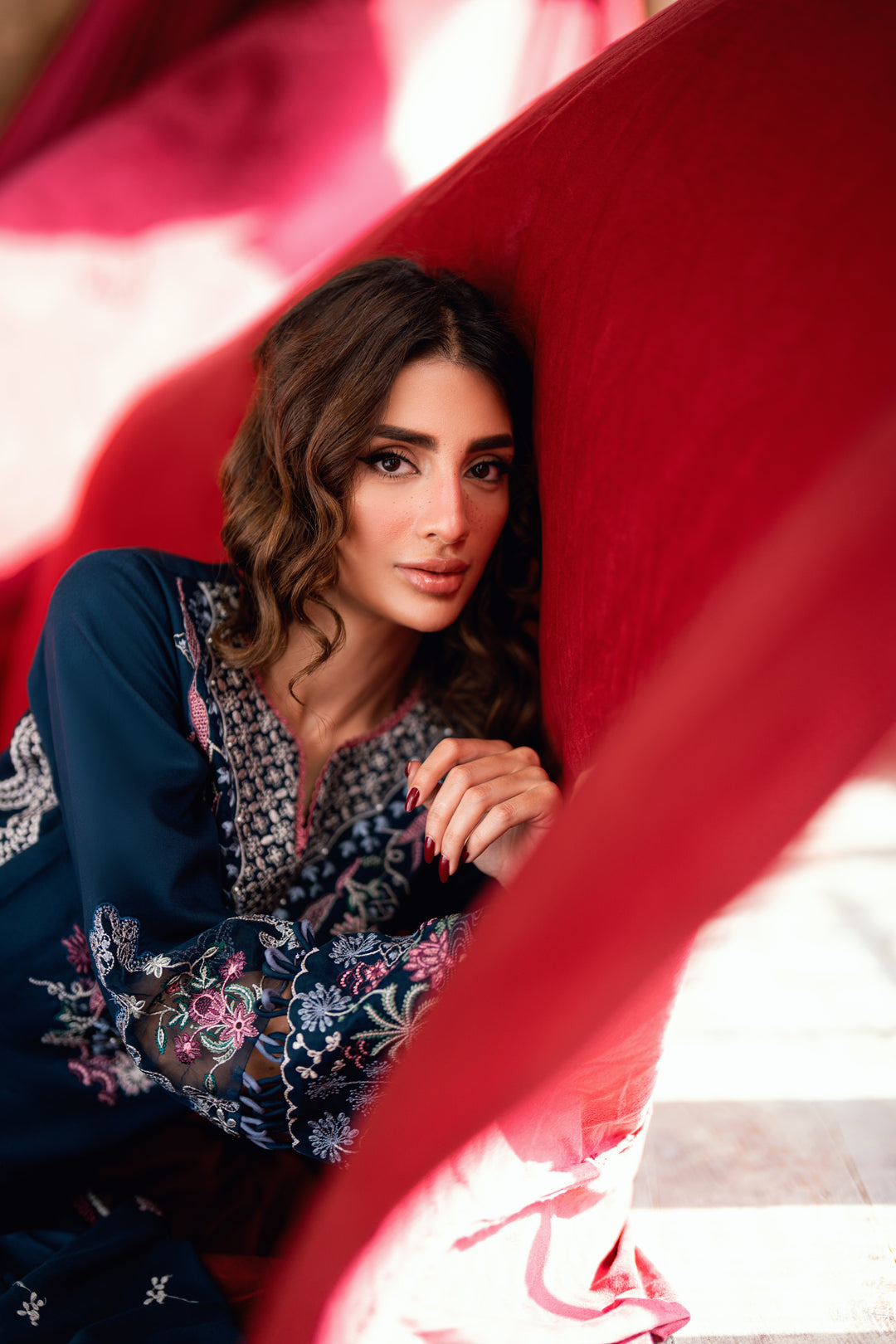 4B - Shades Of Winter Embroidered Collection By Florent