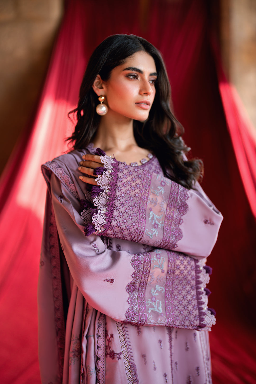 5A - Shades Of Winter Embroidered Collection By Florent