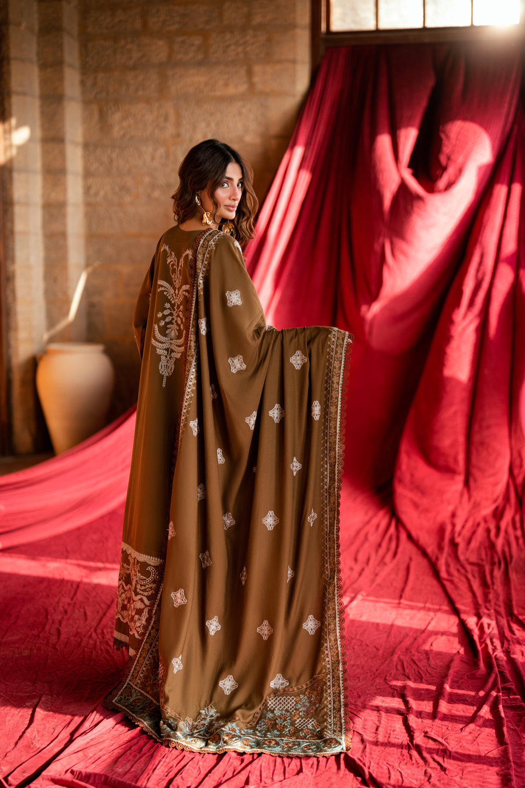 6A - Shades Of Winter Embroidered Collection By Florent