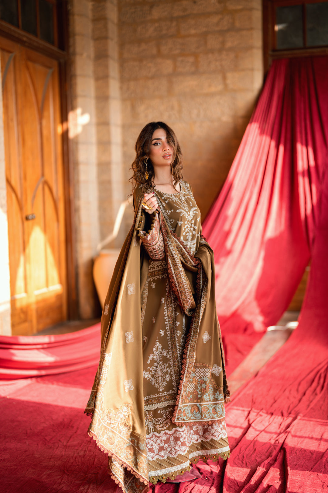 6A - Shades Of Winter Embroidered Collection By Florent