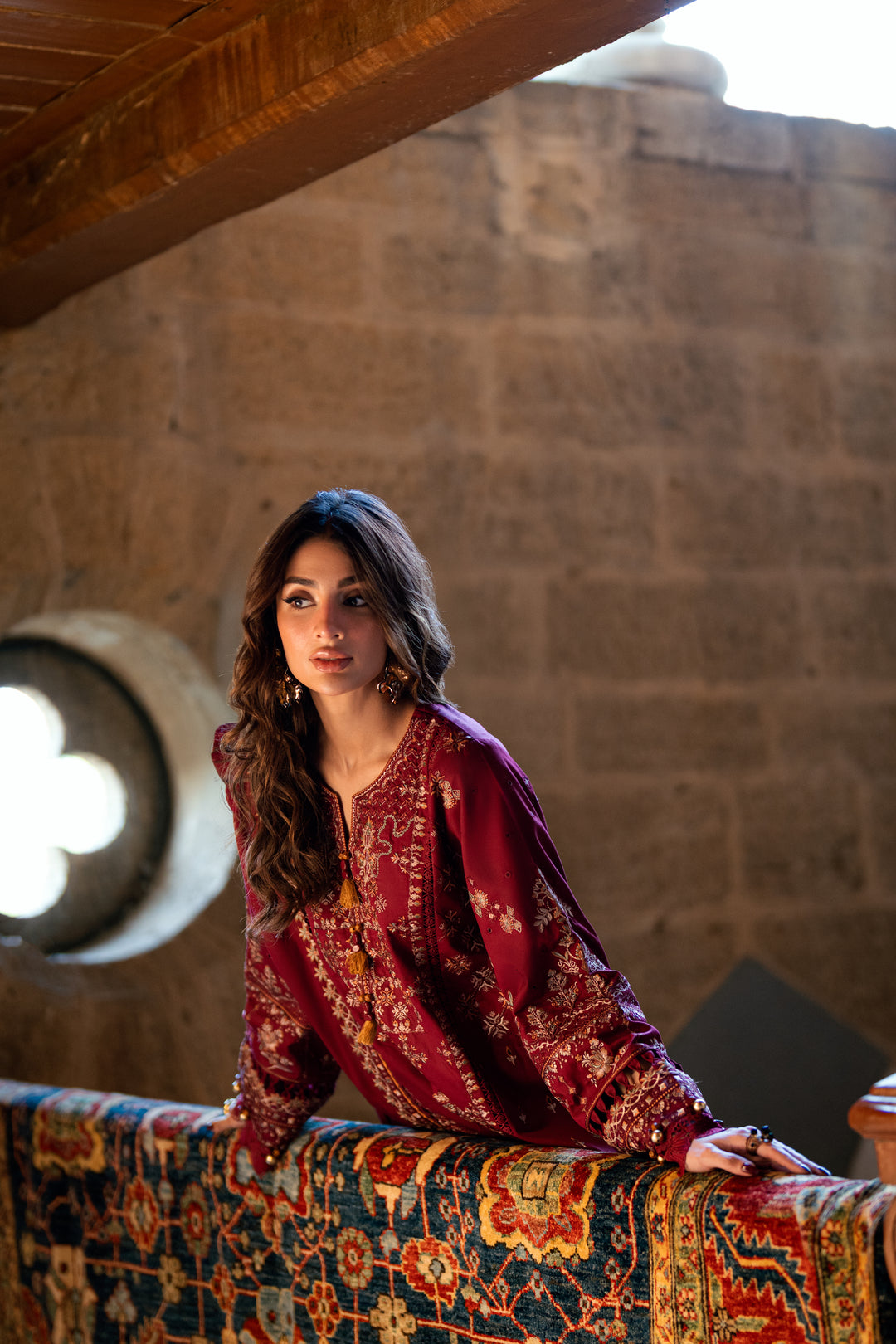 1B - Shades Of Winter Embroidered Collection By Florent