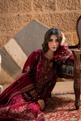 1B - Shades Of Winter Embroidered Collection By Florent
