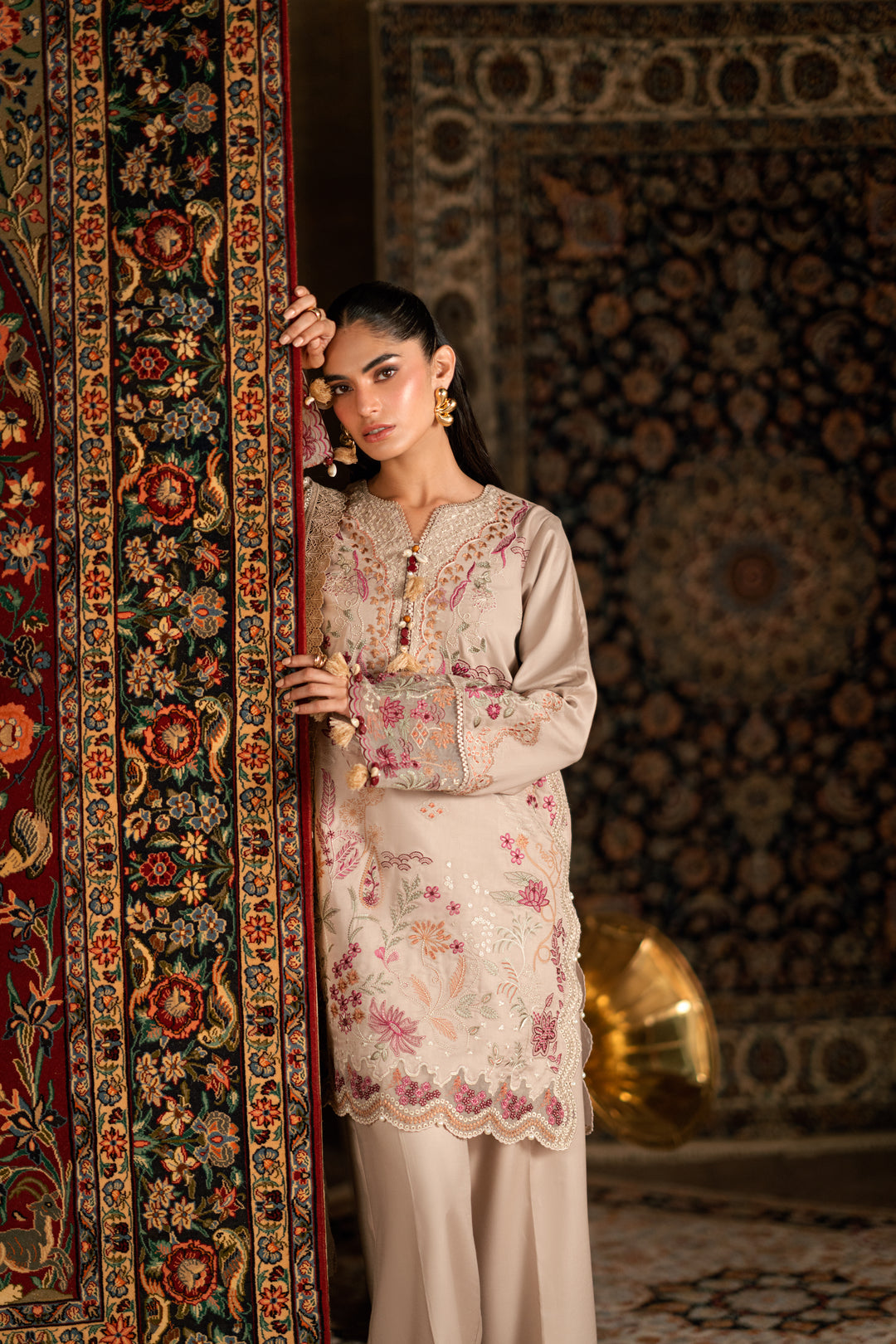 4A - Shades Of Winter Embroidered Collection By Florent