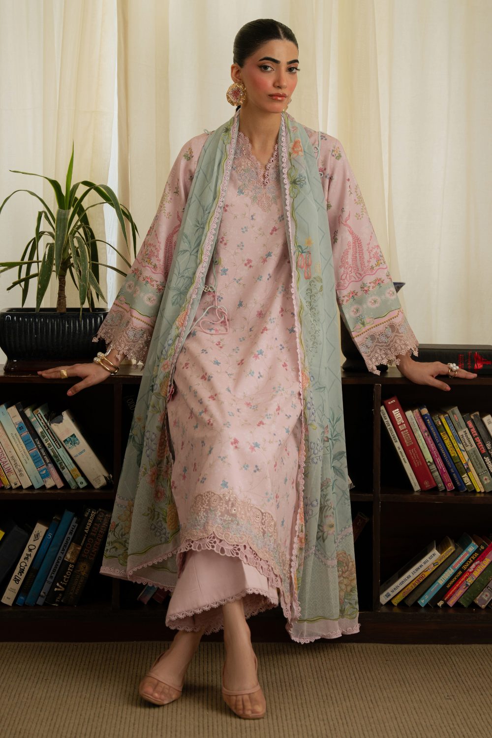 ELODIE (AK-07) | Print Luxe Linen '26 By Abyaan