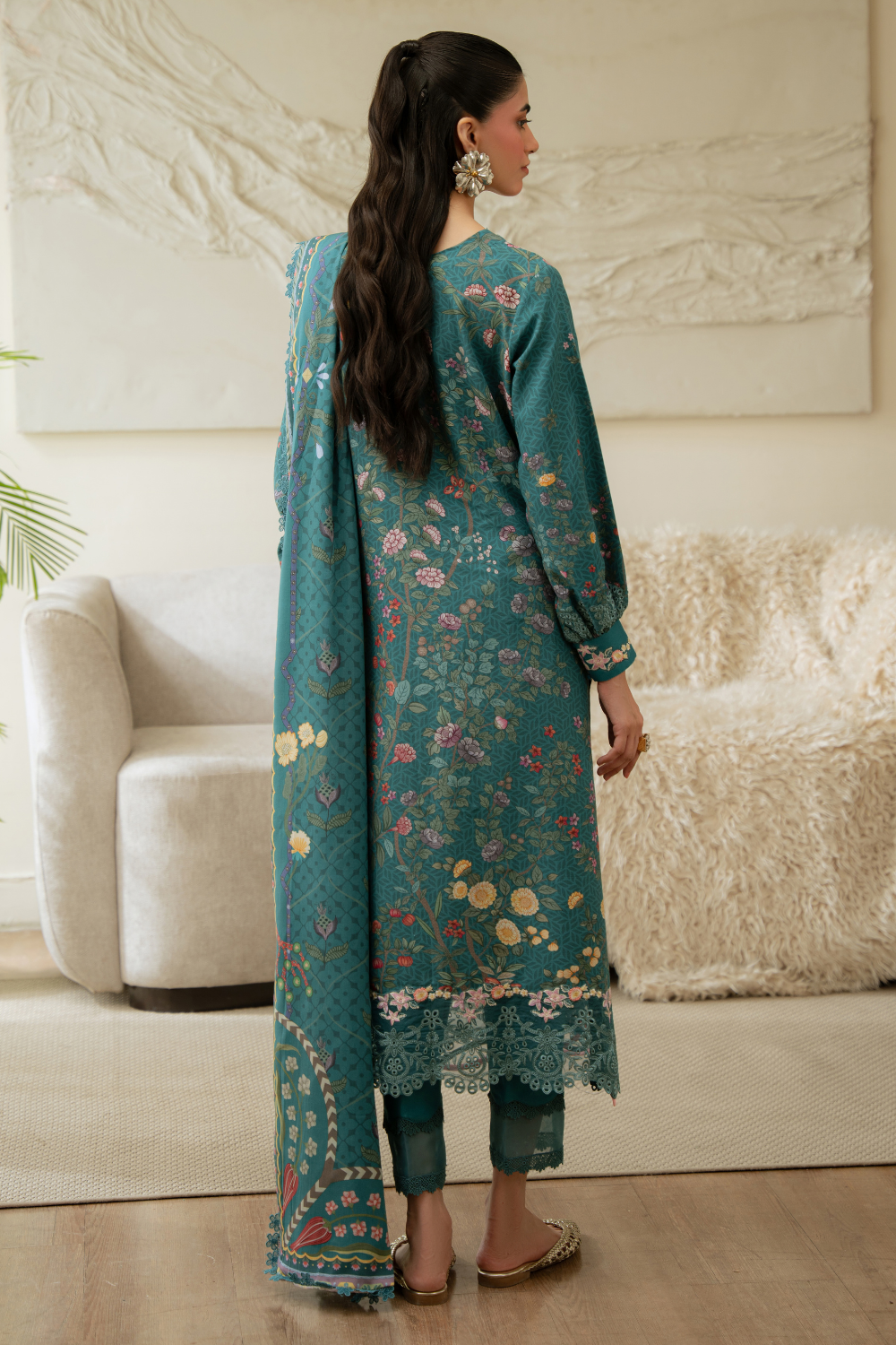 ISLA (AK-04) | Print Luxe Linen '26 By Abyaan