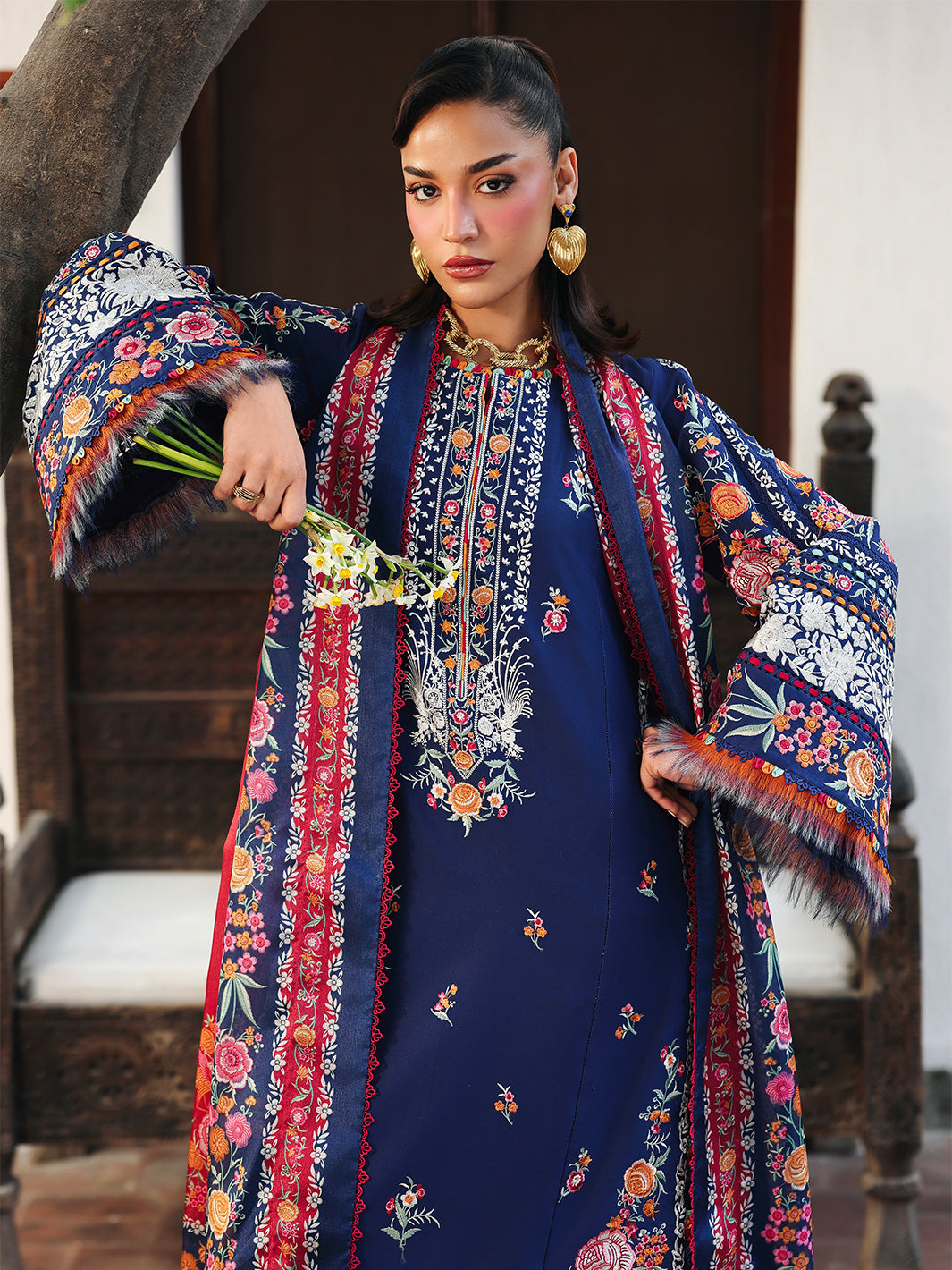 L73-A | 3 PC Lawn Lumina Summer '26 By Bin Ilyas