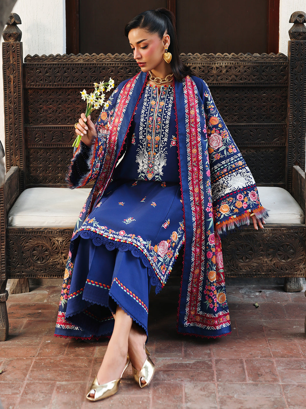 L73-A | 3 PC Lawn Lumina Summer '26 By Bin Ilyas