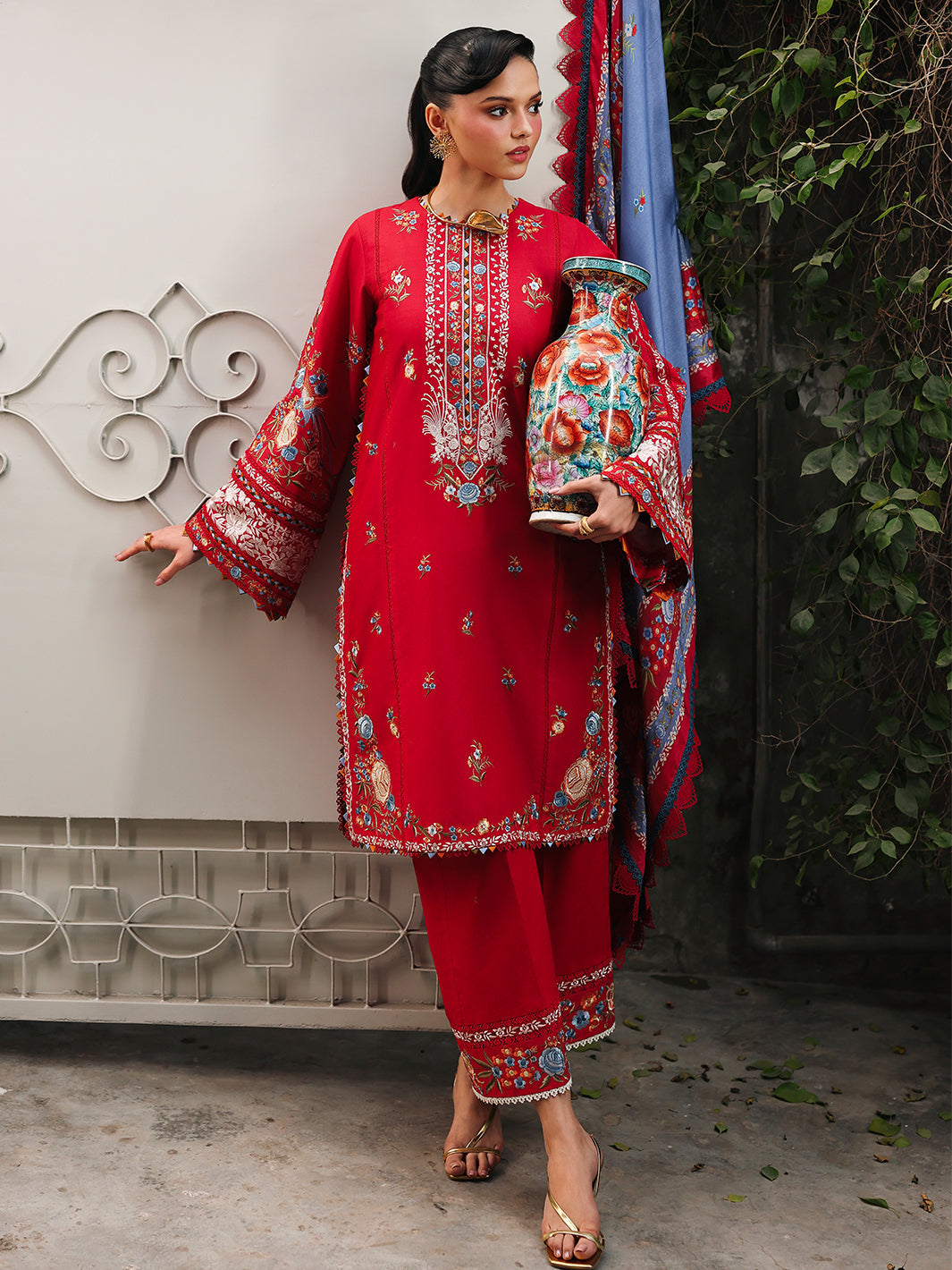 L73-B | 3 PC Lawn Lumina Summer '26 By Bin Ilyas