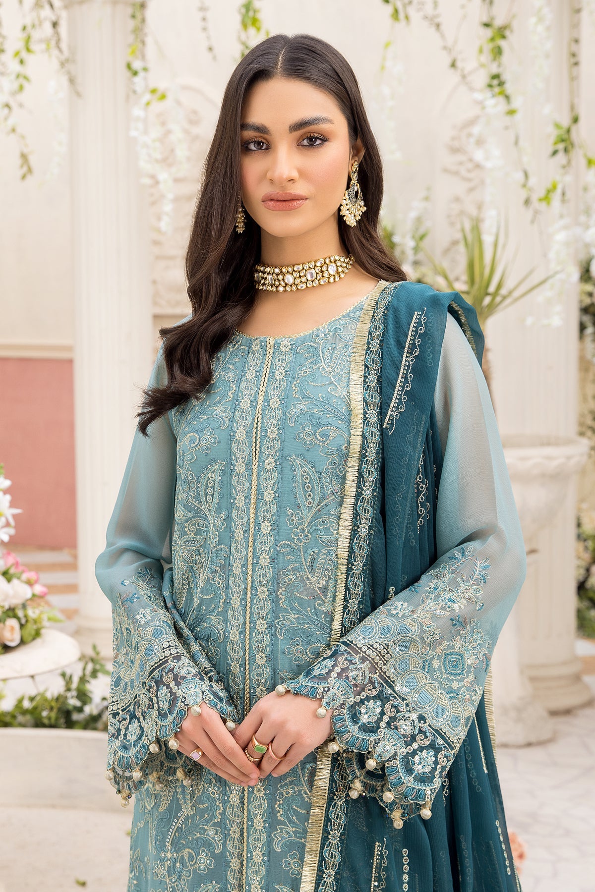 Hayah - Ishya Unstitched Chiffon By Xenia