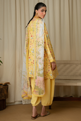 MARIGOLD (AK-06) | Print Luxe Linen '26 By Abyaan