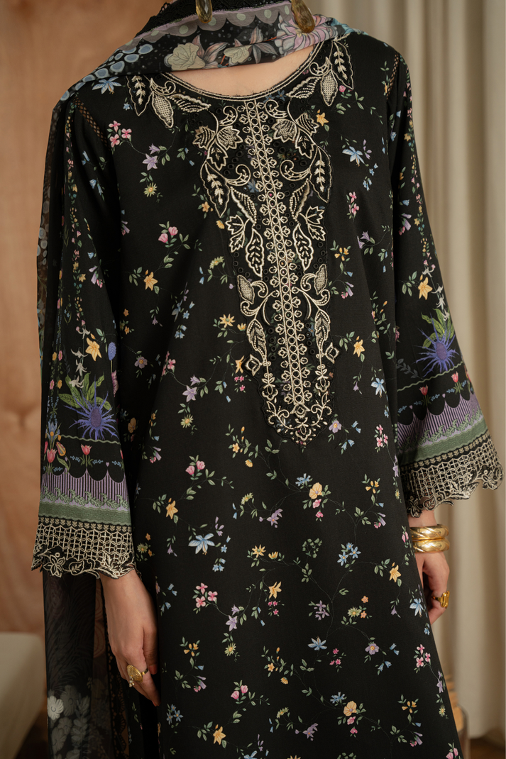 NOELLE (AK-02) | Print Luxe Linen '26 By Abyaan