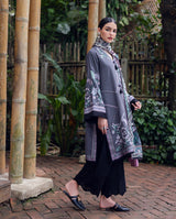 Silver Mist - Symphony Hemline Unstitched by Mushq