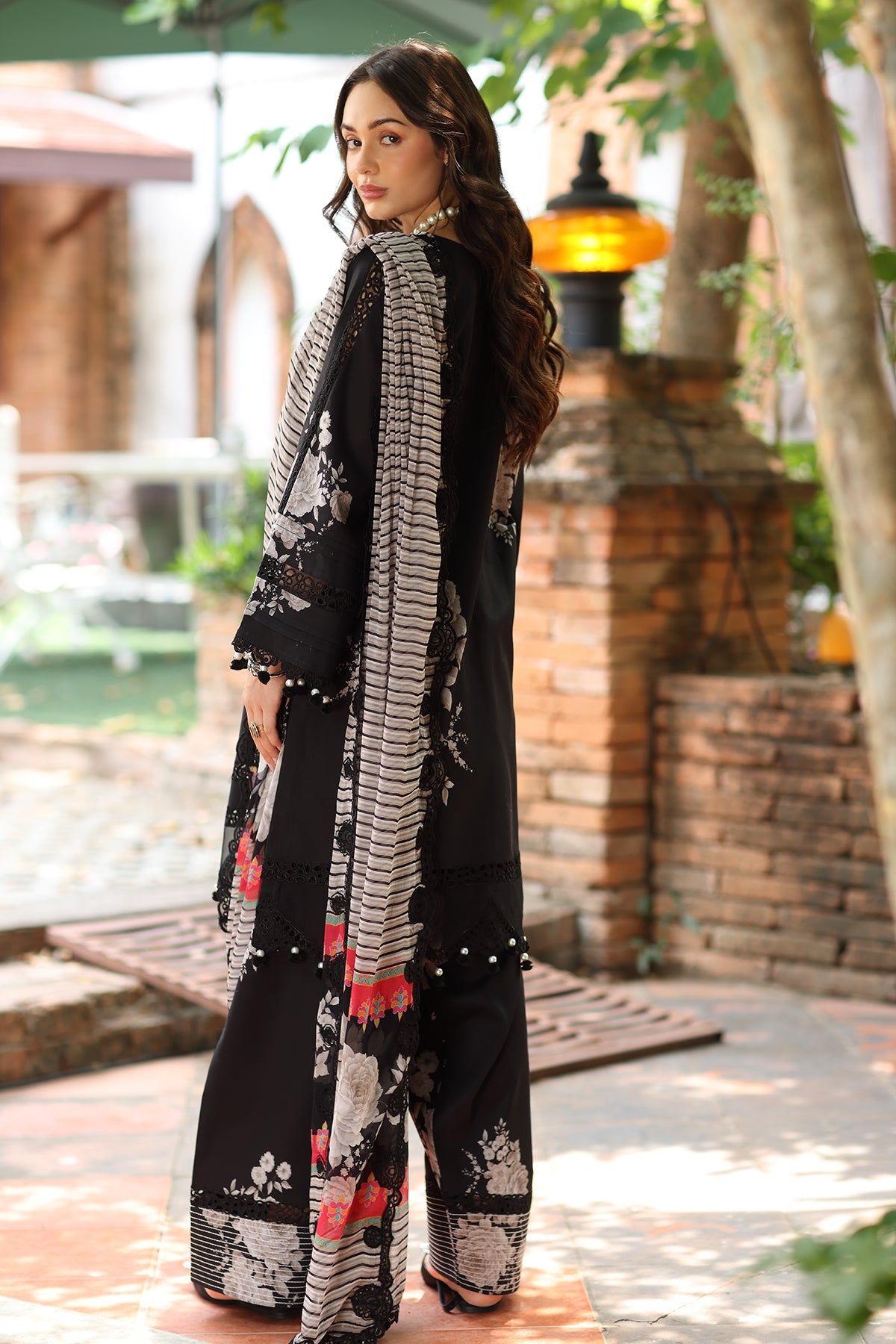 RM6-02 - 3-PC | Reem Unstitched Vol-01 By Charizma