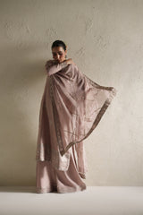 Naqsh Soft Pink Shirt Set | Raw Silk Edit'26 By Vera